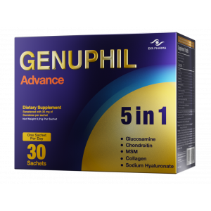 GENUPHIL ADVANCE 5 IN 1 FOR JOINTS SUPPORT DIETARY SUPPLEMENT 30 SACHETS